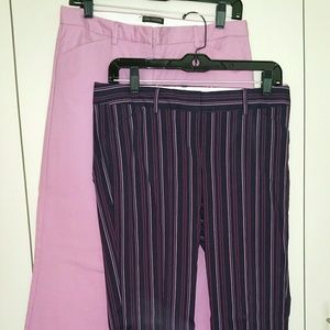 2 pair EUC The Limited Work Pants Size 4